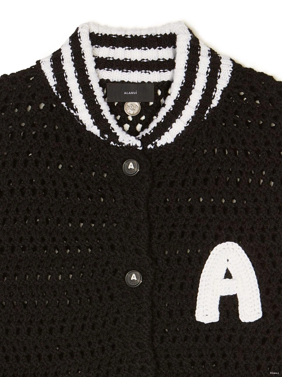 Affordable Women jacket crochet-knit bomber Alanui 0822